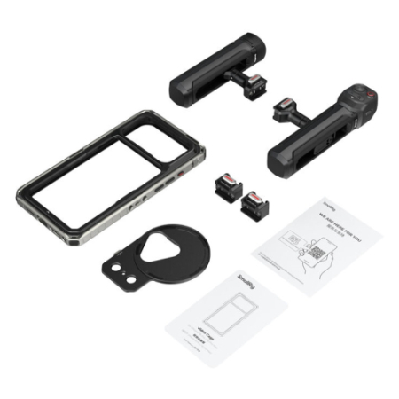 SmallRig 6902 - zestaw Creator z klatką do iPhone 18 Pro - zawartość zestawu